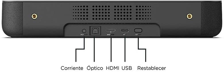 ROKU Streambar Dispositivo de Streaming 4K/HD/HDR y Audio Premium, Todo en uno, Incluye Control Remoto de Voz - Imagen 4