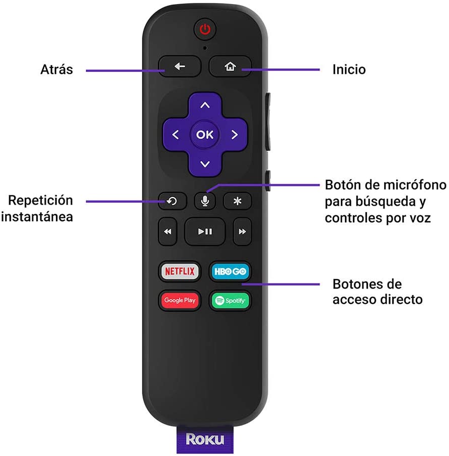 ROKU Streambar Dispositivo de Streaming 4K/HD/HDR y Audio Premium, Todo en uno, Incluye Control Remoto de Voz - Imagen 5