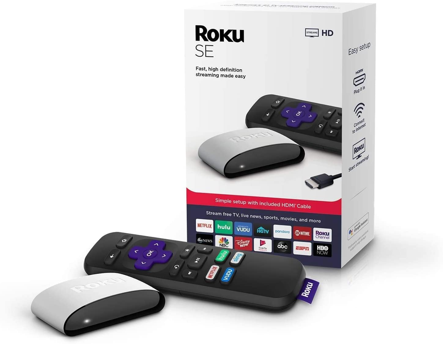 Roku Se Streaming Media Player Special Edition HD 3930se
